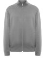 Heren Trui met Rits Ulan Roly CQ6439 Heather Grey